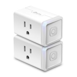 Tp-Link Kasa Smart Wi-Fi Plug Mini White 15A HS 105 Works with